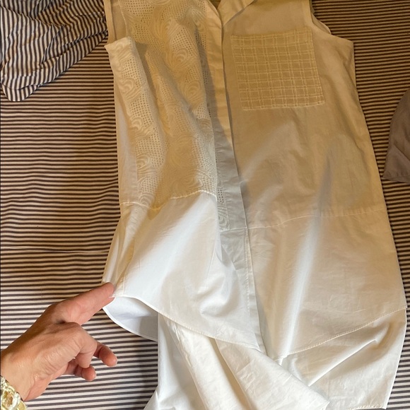 Derek Lam 10 Crosby Grid Detail Shirtdress - Picture 5 of 6